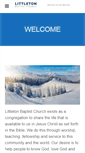 Mobile Screenshot of littletonbaptist.org